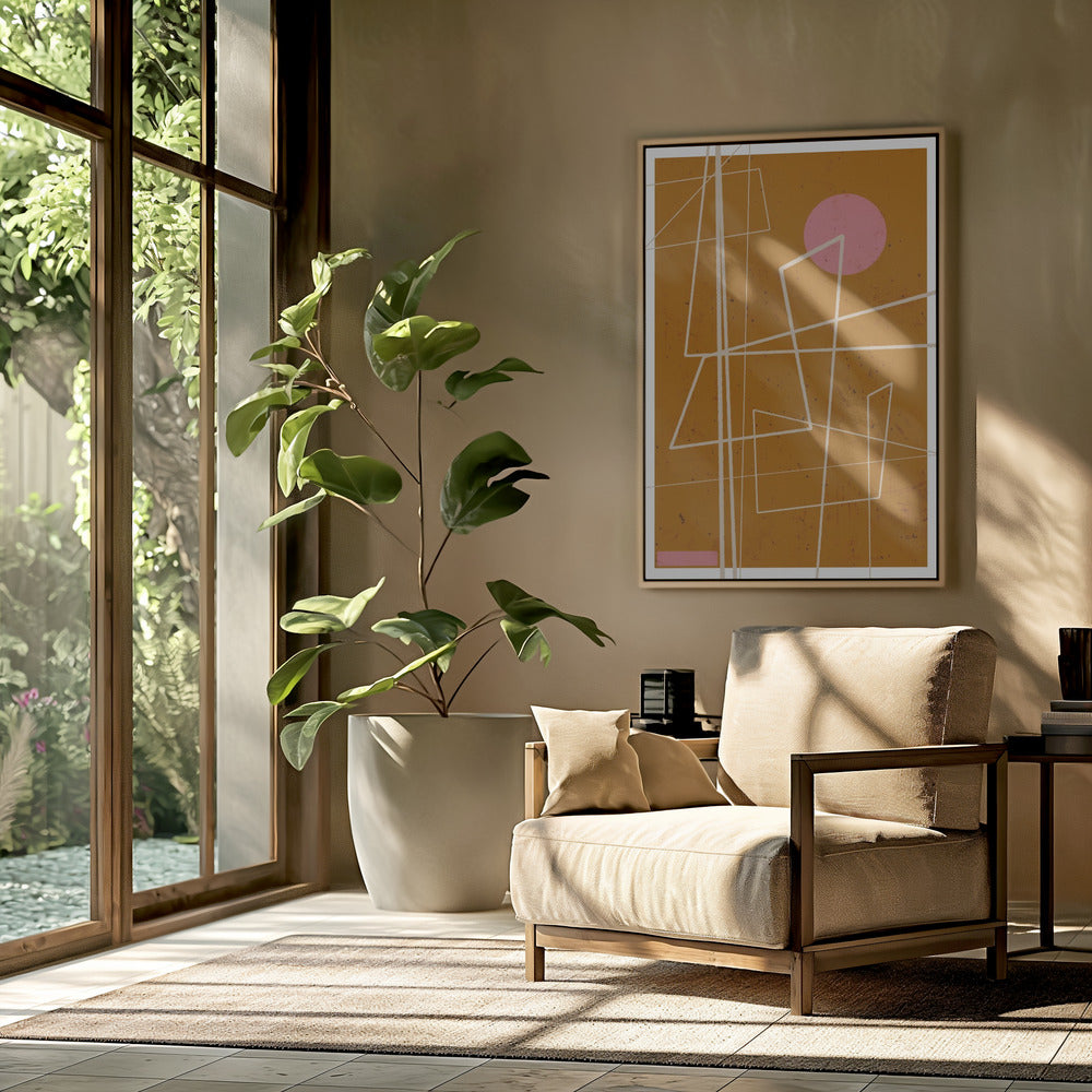 Angular Lines no 10 Poster